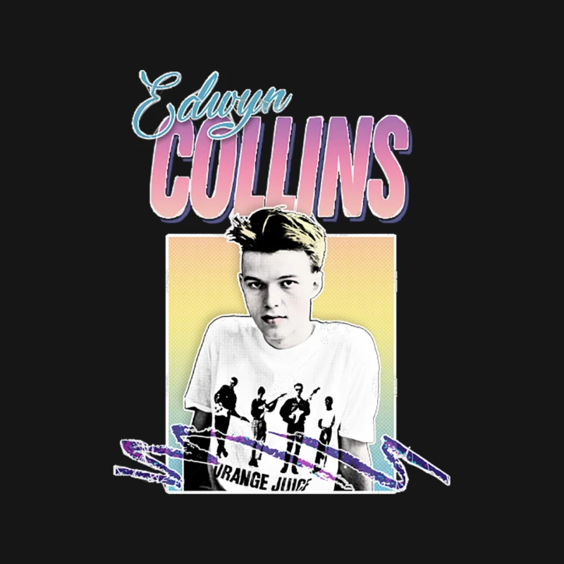 Edwyn Collins  Orange Juice 80s Styled Tribute Design Mouse Pad