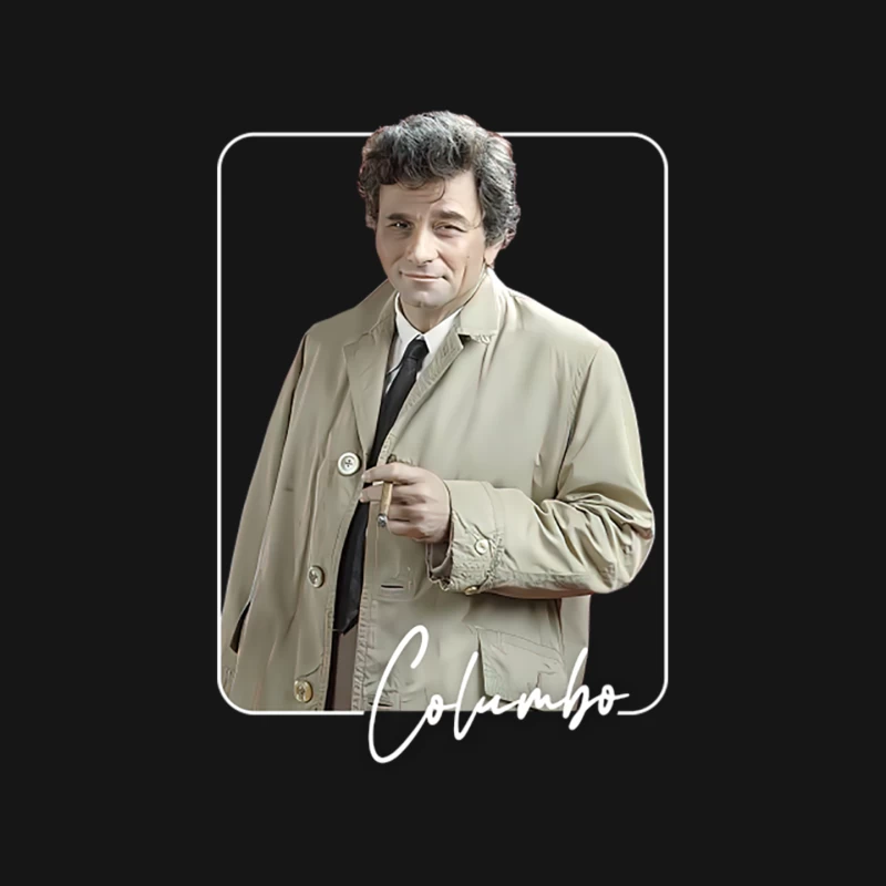 Columbo  Vintage Style Retro TV Mouse Pad