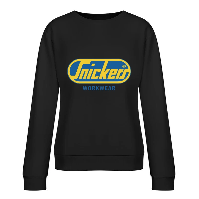 Snickers Workwear Brand Logo Design Female Pullover Sweatshirt