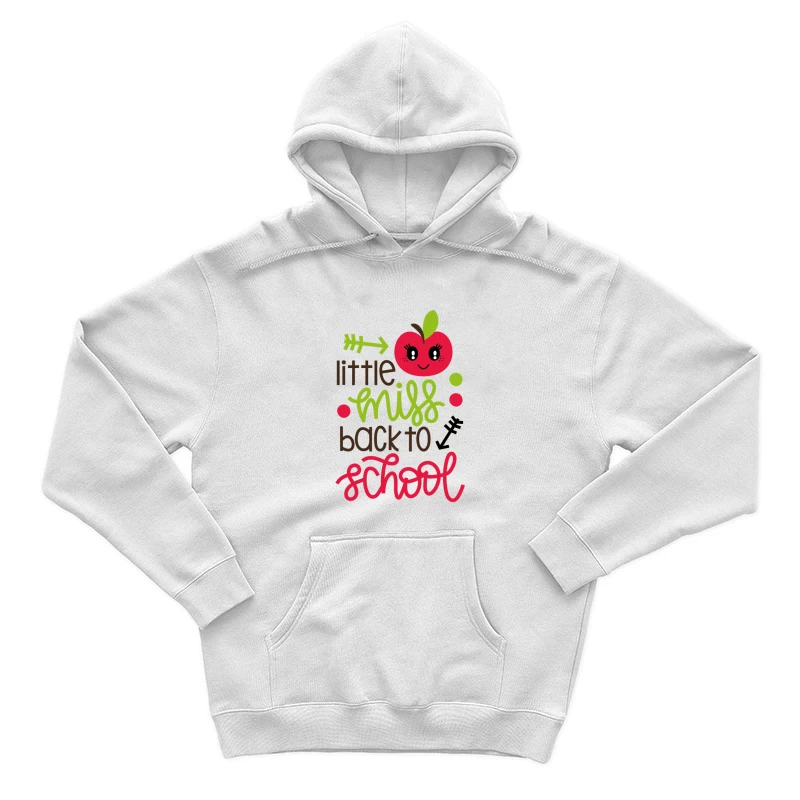 Retour à l'école pour les petites filles Homme Sweat à capuche