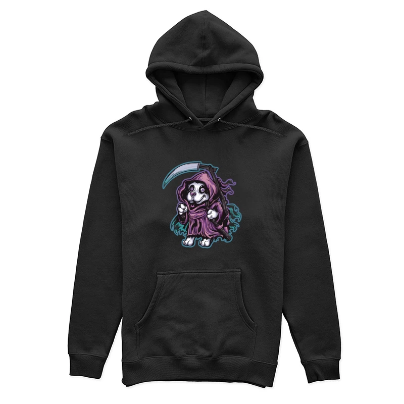 Chien Grim Reaper Femme Sweat à capuche