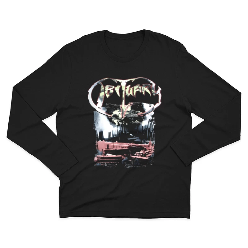 Obituary World Demise Male Long Sleeve T-Shirt