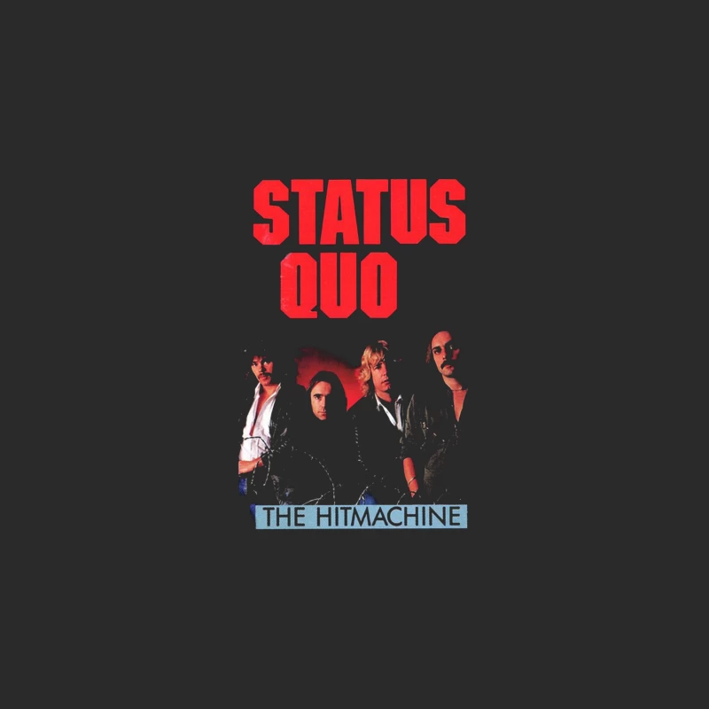 Status Quo: The Hit Machine Album Cover Baseball Cap