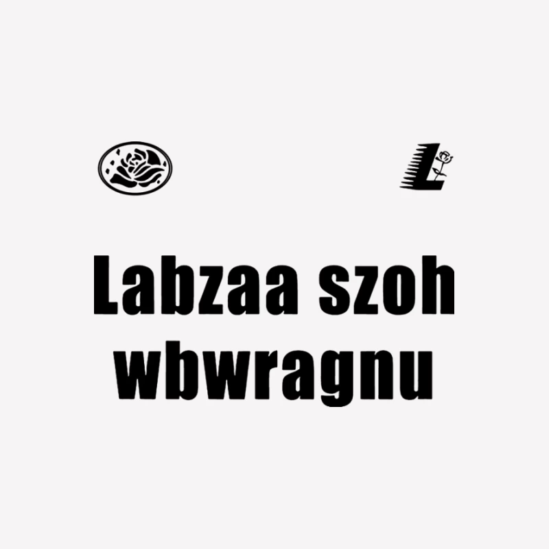 Labzaa Szoah Design mit Logos Herren T-Shirt