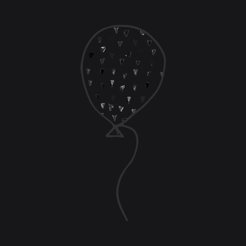 Ballon avec motif de cœurs Homme Sweat à capuche