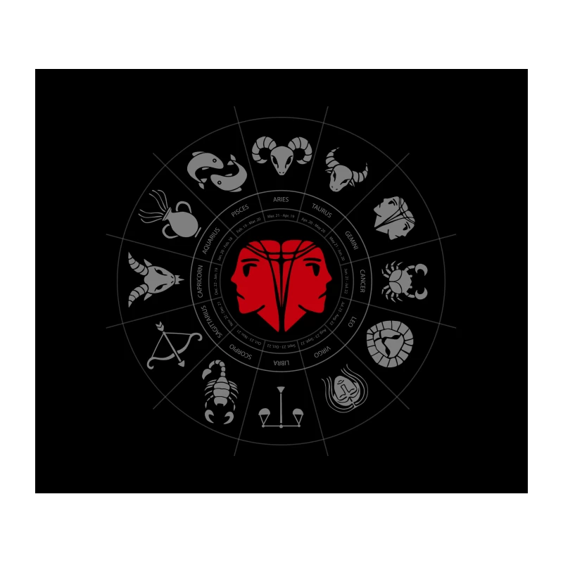 Gemini Zodiac Tapestry