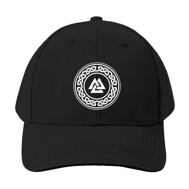 Triad Knot: Timeless Celtic Elegance Baseball Cap