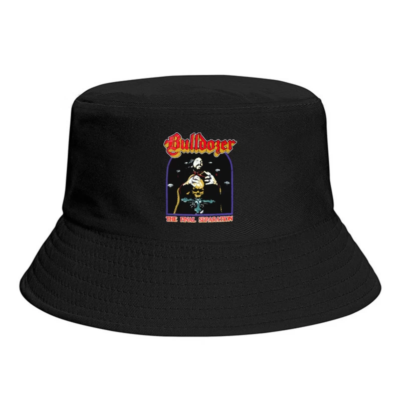 Bulldozer - The Final Separation Metal Album Cover Art Bucket Hat