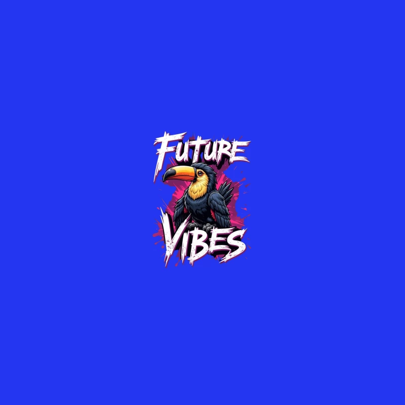 Future Vibes with a Colorful Toucan Coffee Mug