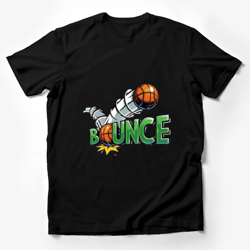 Basketball Bounce Design Herren T-Shirt