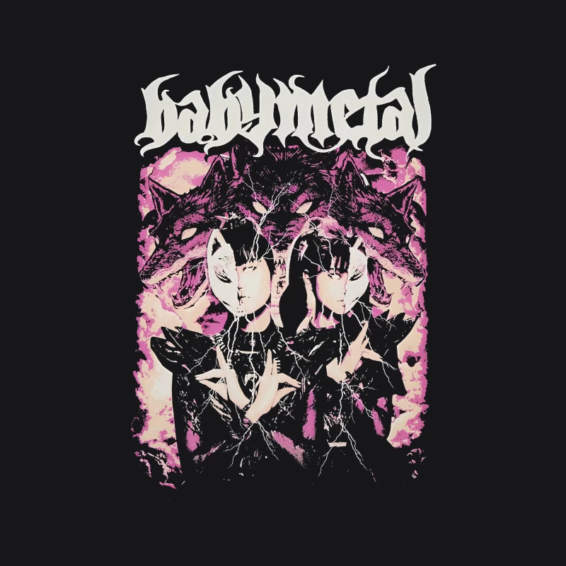 Babymetal Fox Female Pullover Hoodie