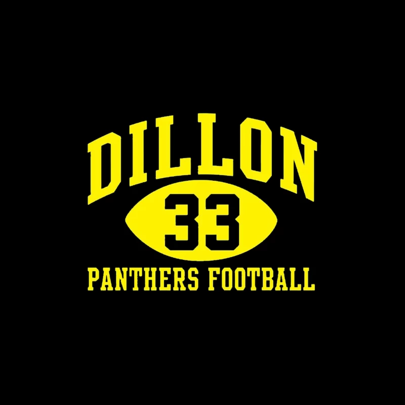 Dillon High Panthers Football 2006 Tapestry