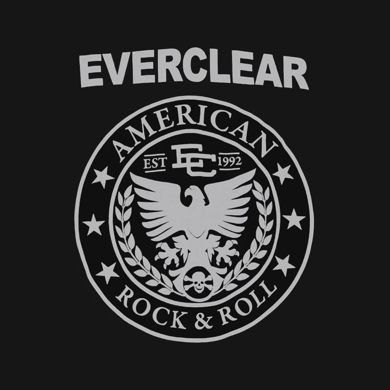 Everclear American Rock & Roll Band Emblem Est. 1992 Female Long Sleeve T-Shirt