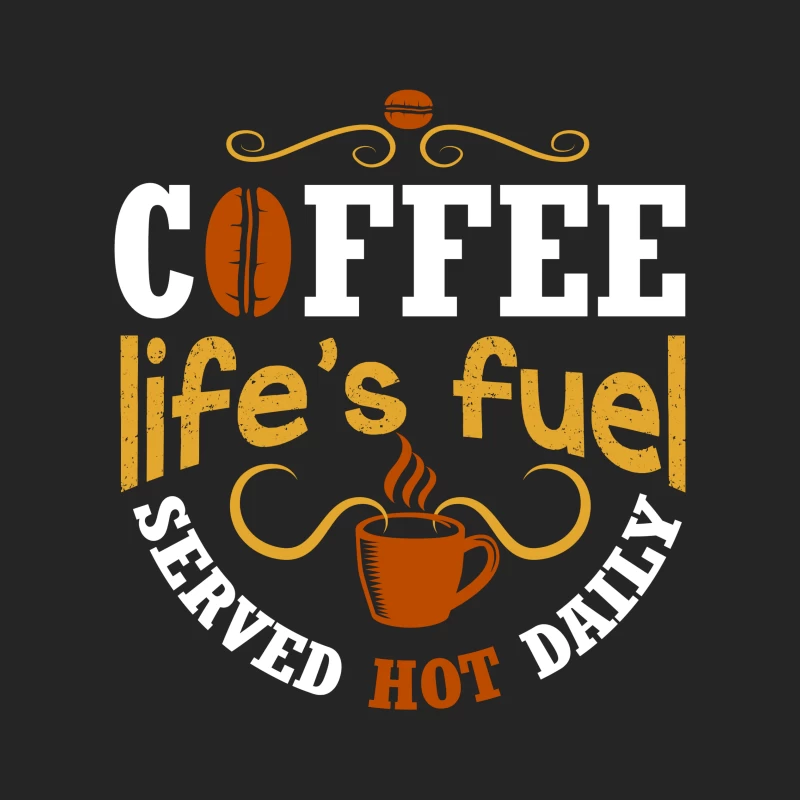 Café – Le carburant de la vie Homme Sweat-shirt à enfiler