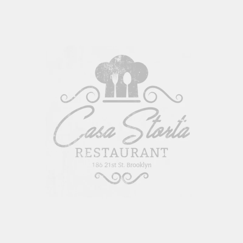 Casa Storta Restaurant, distressed Male Tank Top