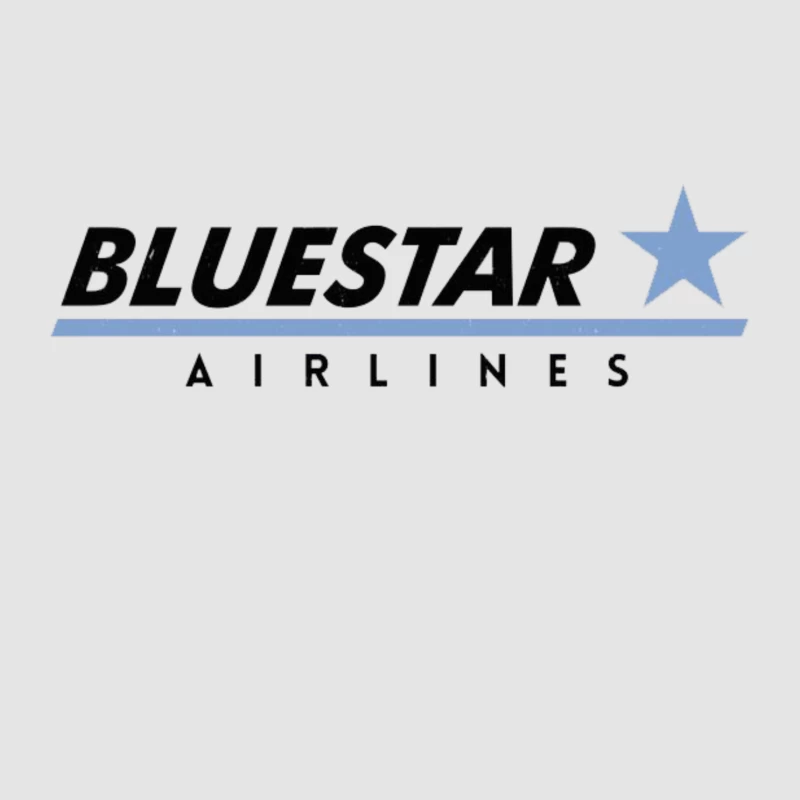 BlueStar Airlines Male Pullover Hoodie