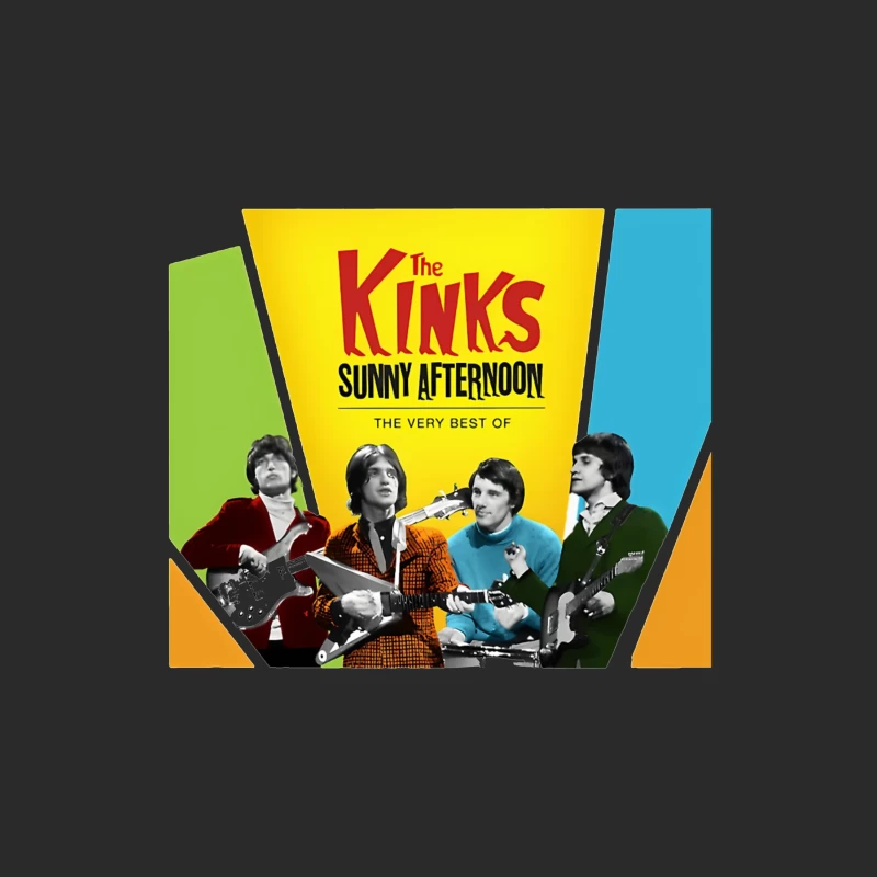 The Kinks 'Sunny Afternoon: The Very Best Of' Vintage Album Cover Baseball Cap