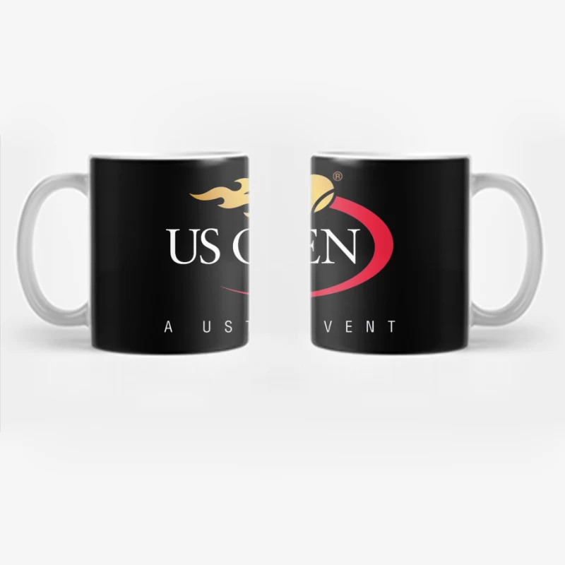 US Open Tennis Championship Tournament Logo Design Coffee Mug