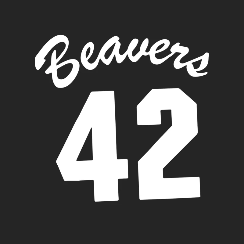 Beavers 42 Male Pullover Sweatshirt