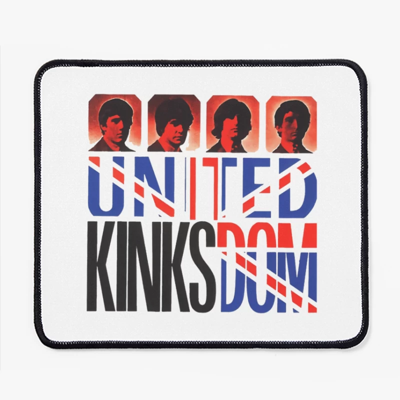 The Kinks United Kingdom Pop Art Album Cover Design Mouse Pad