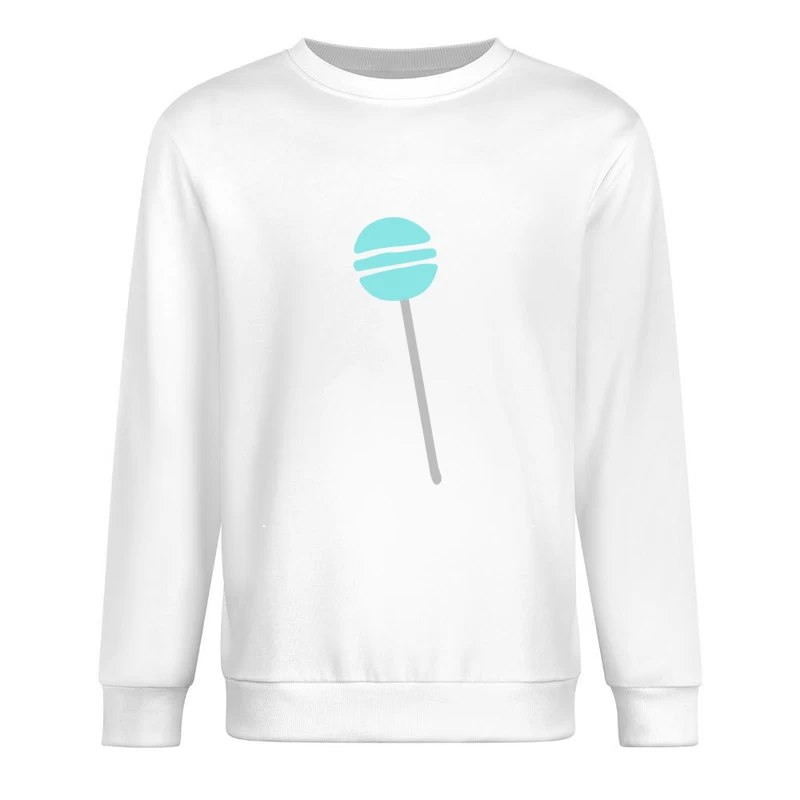 Illustration de sucette bleue Homme Sweat-shirt à enfiler