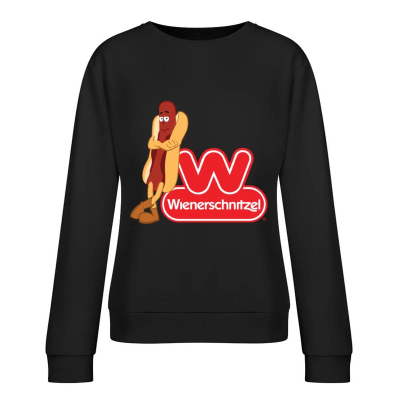 Wienerschnitzel Female Pullover Sweatshirt