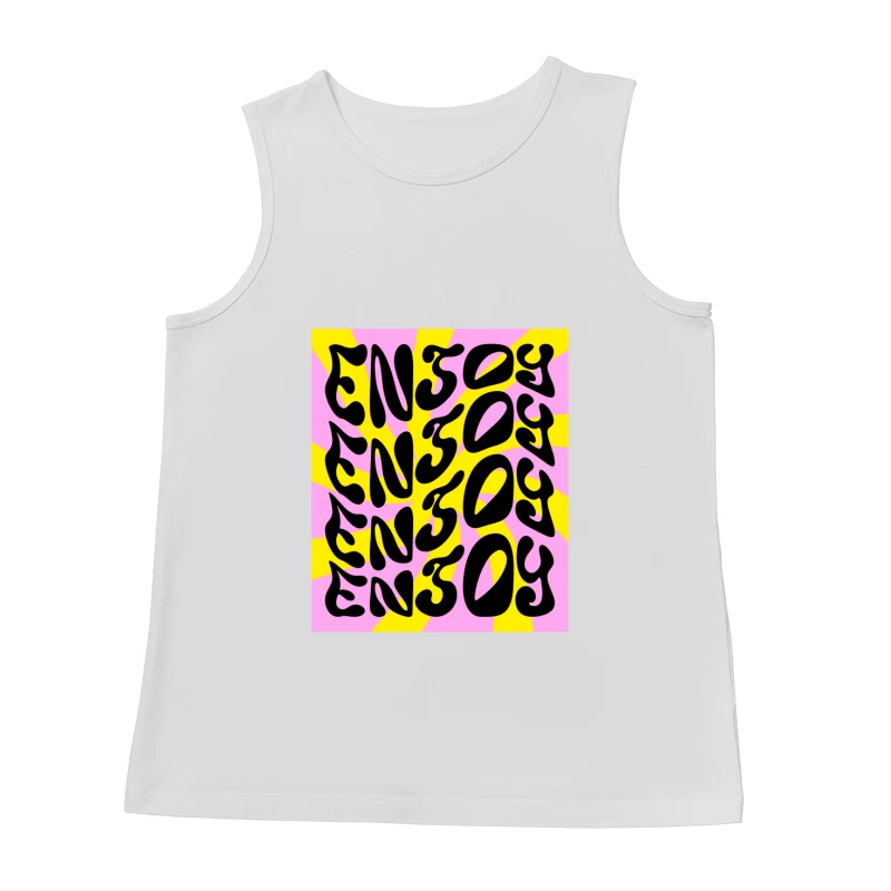 Psychedelisches Genießendes Design Herren Tanktops