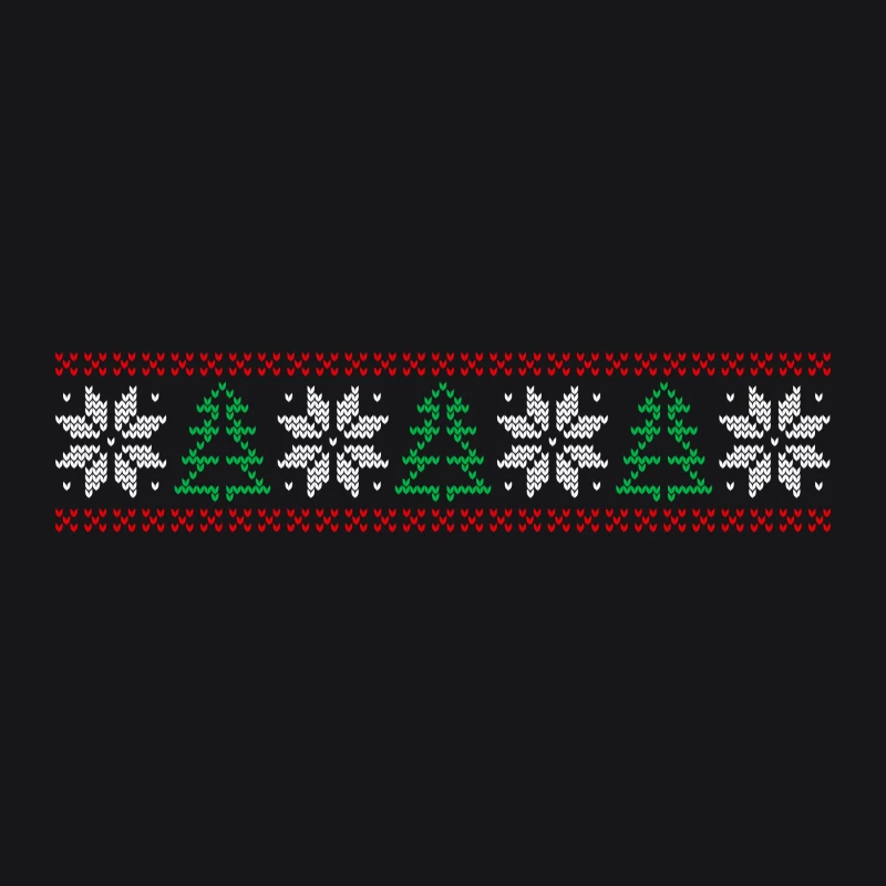 Motif de Noël avec sapins et flocons Homme Sweat à capuche