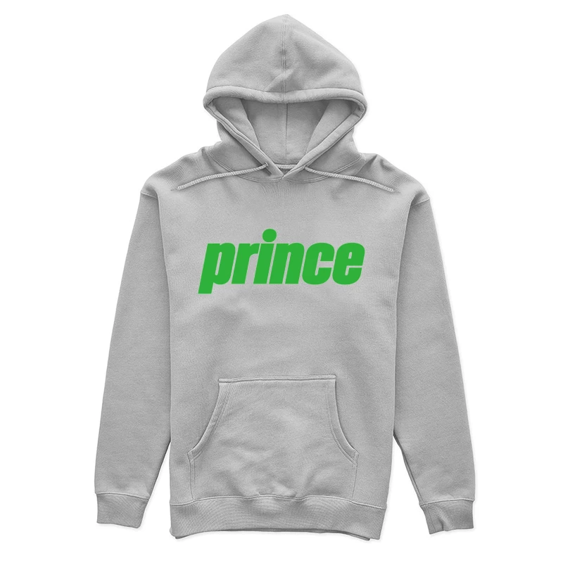 Prince Sports Brand Green Logo Female Pullover Hoodie