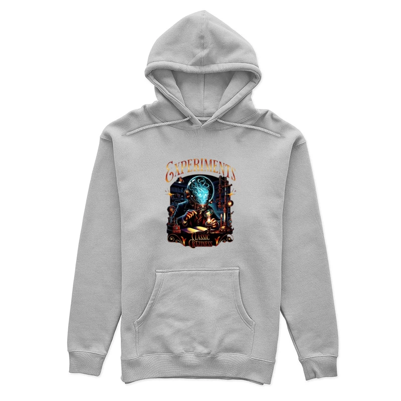 Steampunk Mad Scientist's Laboratory: Classic Experiments Female Pullover Hoodie