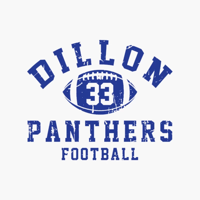Dillon High Panthers Football 2006 2 Cotton Tote Bag