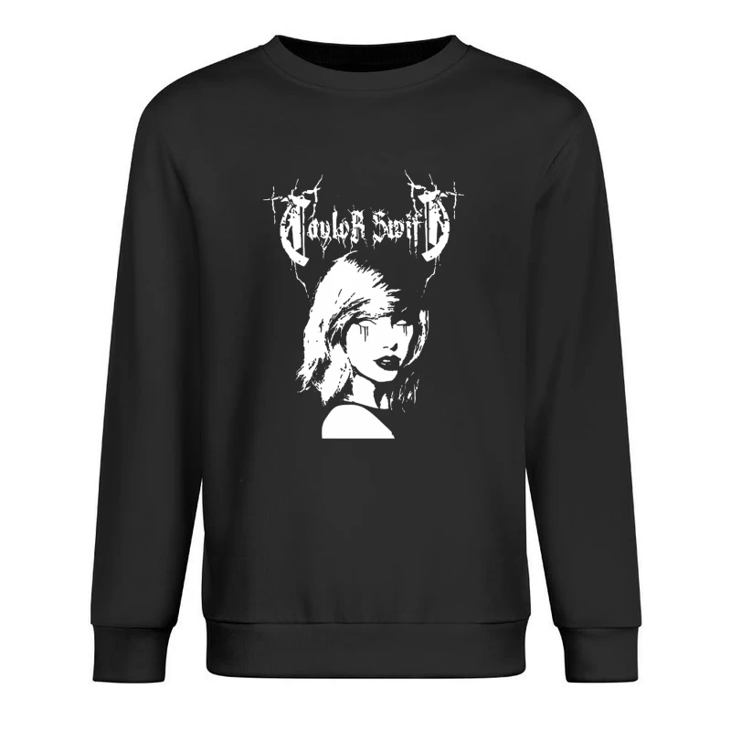 Taylor Swift Metal Edition 2 Male Pullover Sweatshirt