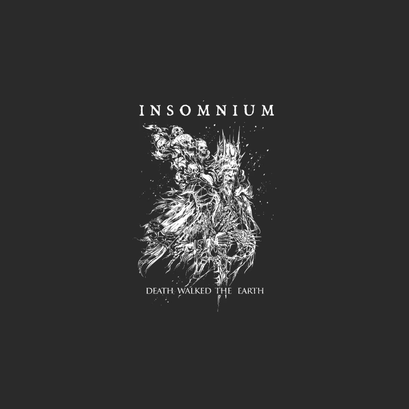 Insomnium Death Walked The Earth Baseball Cap