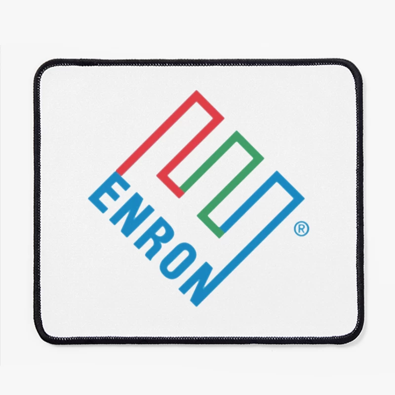 Enron Corporation Logo - Historic Energy Company Symbol Mouse Pad