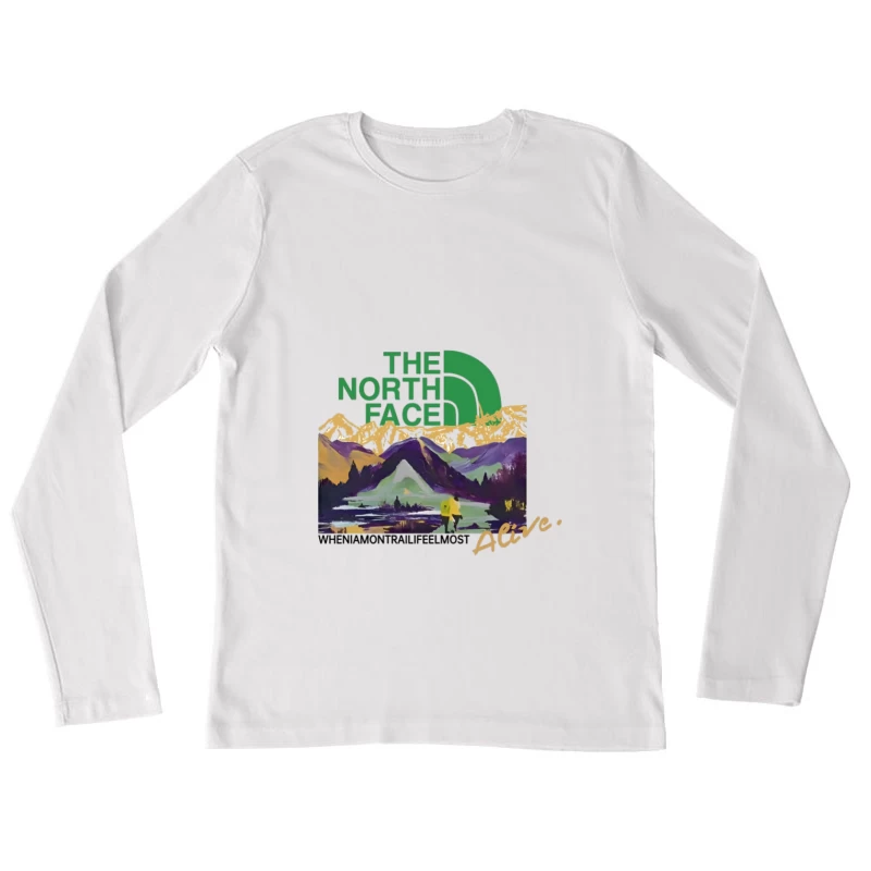 Exploration de la nature avec The North Face Femme Manches Longues T-Shirt