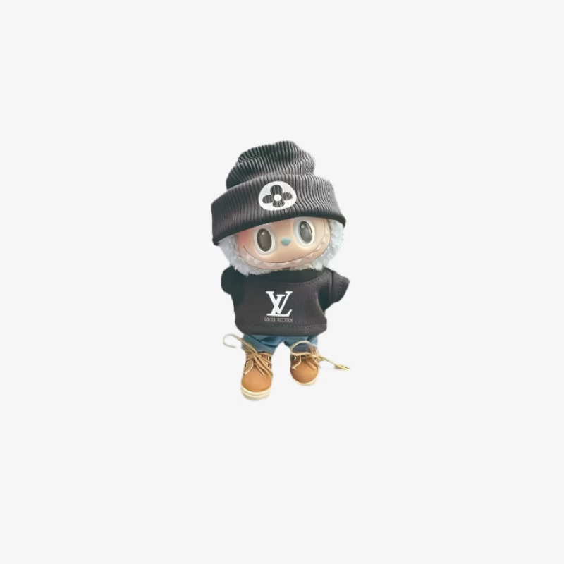 Niedlicher Mode-Puppe mit LV Kleidung Herren Pullover Sweatshirt
