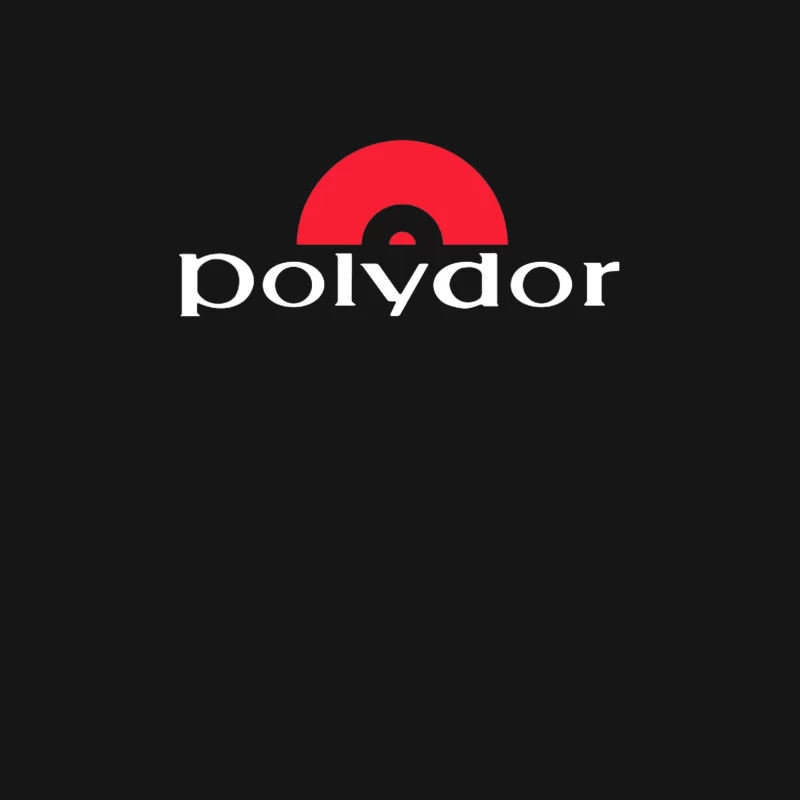 Polydor Records Company Logo with Red Semicircle Design Female T-Shirt