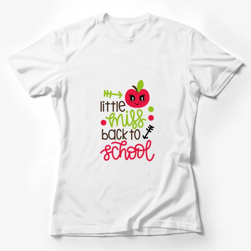 Retour à l'école pour les petites filles Femme T-Shirt