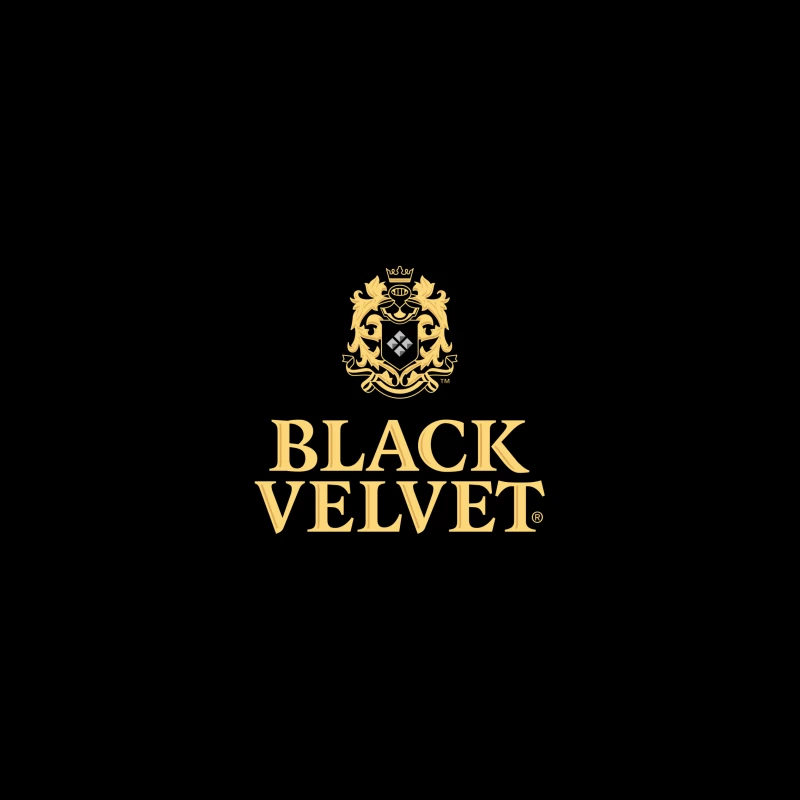 BLACK VELVET CANADIAN WHISKY iPhone Case
