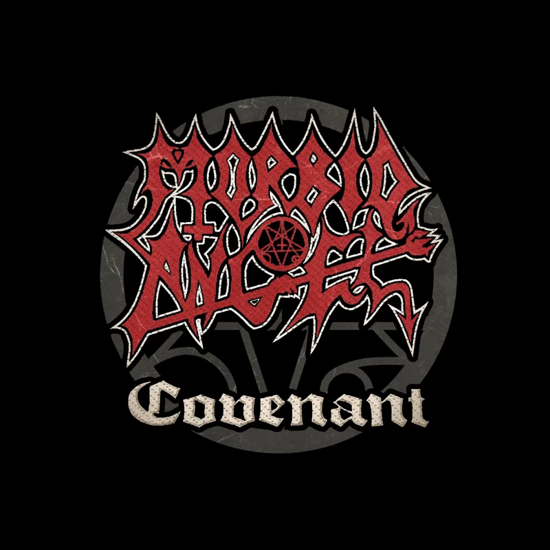 Morbid Angel Covenant Throw Pillow