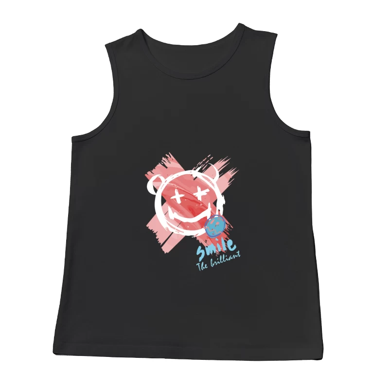 Lächelndes Bärchen Graffiti Herren Tanktops