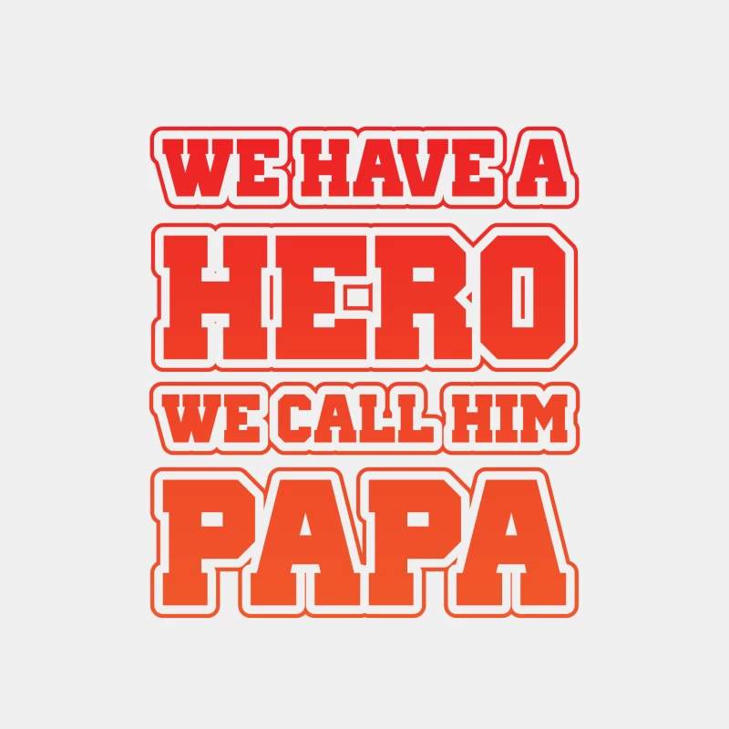 Papa, notre héros Homme Débardeur