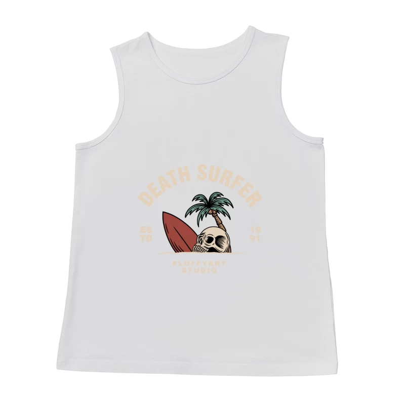 Death Surfer Studio Logo Male Tank Top