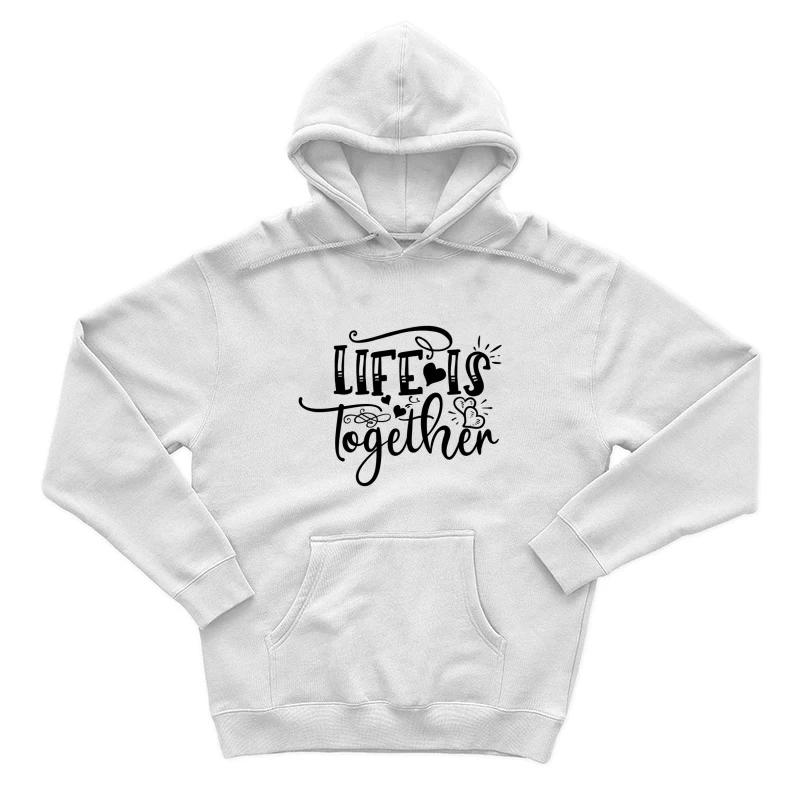 Signe de paix avec fleurs et soleil Homme Sweat à capuche