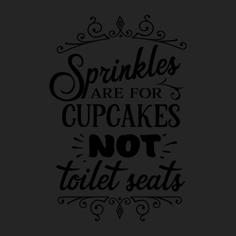 Humour pour Cupcakes et Toilettes Homme Sweat-shirt à enfiler