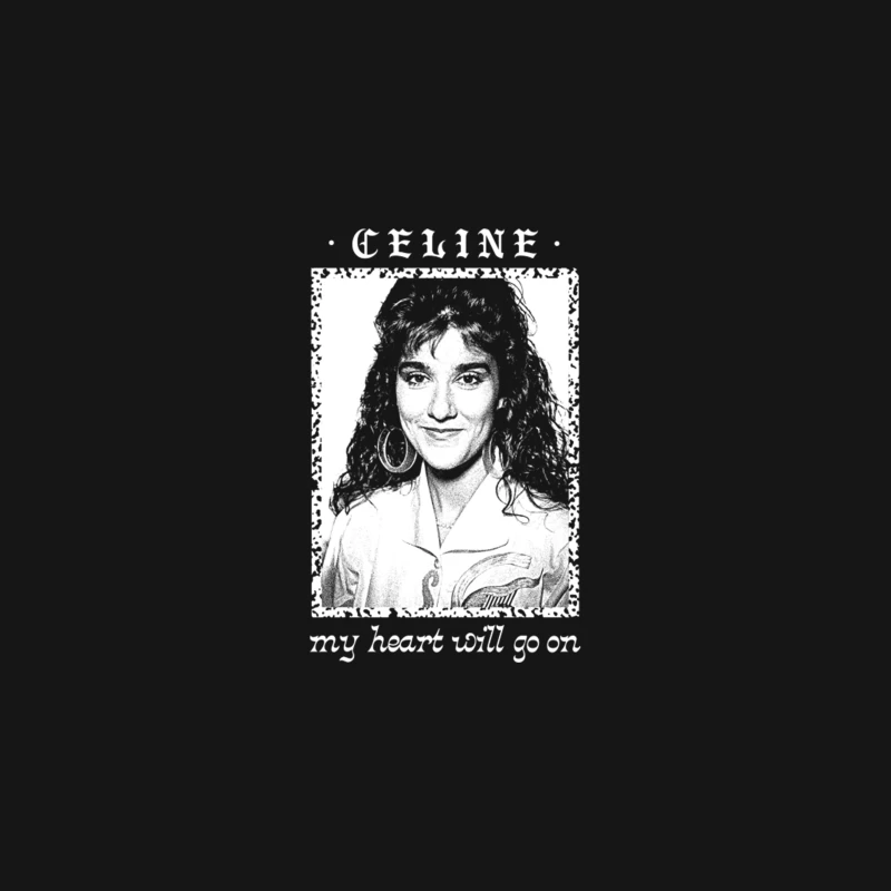 Celine Dion † Retro Fan Art Design Desk Mat