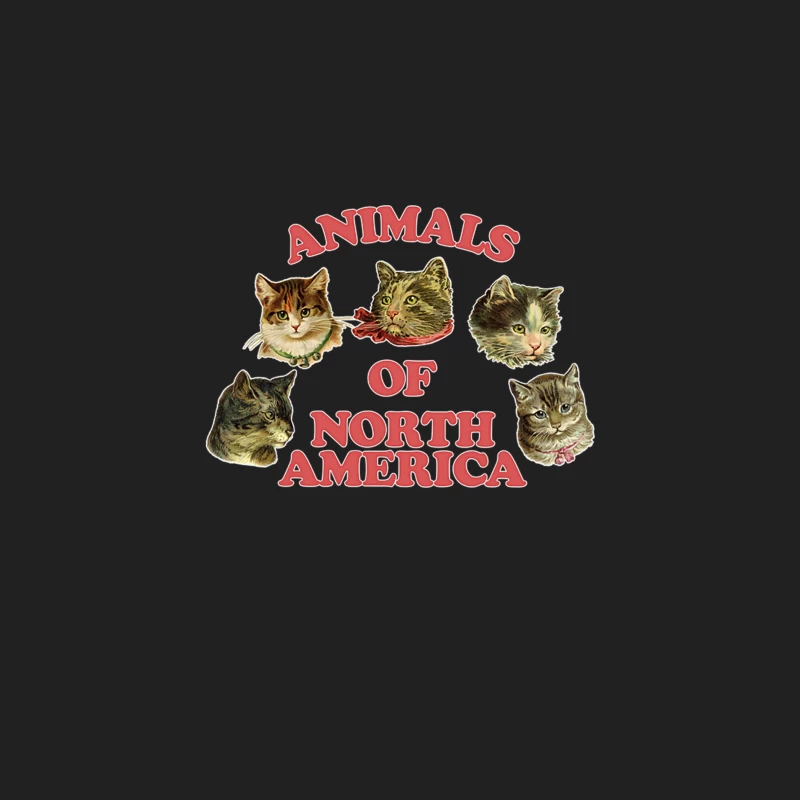 Cute Kitties  80s Style Thrift Design Bucket Hat