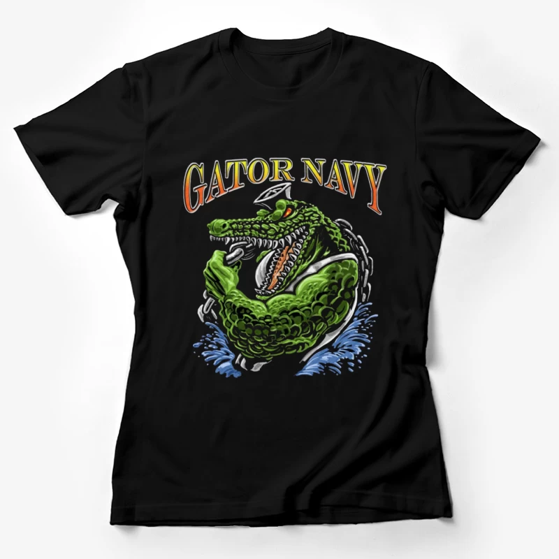 Gators Navy Female T-Shirt