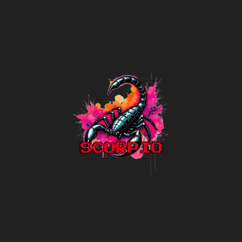 Scorpio Zodiac Art Bucket Hat