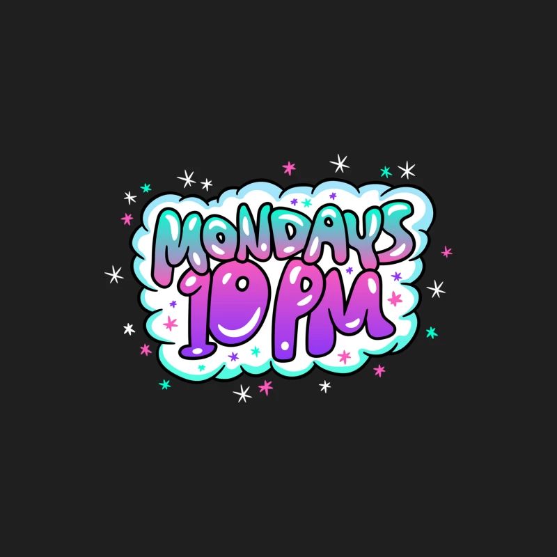 Montags um 10 Uhr - Buntes Design Herren Tanktops